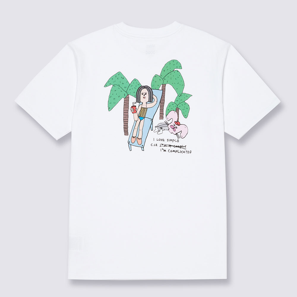 반스 아티스트 컬렉션 Vans x Riroo 반소매 티셔츠