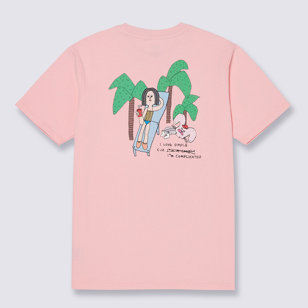 반스 아티스트 컬렉션 Vans x Riroo 반소매 티셔츠