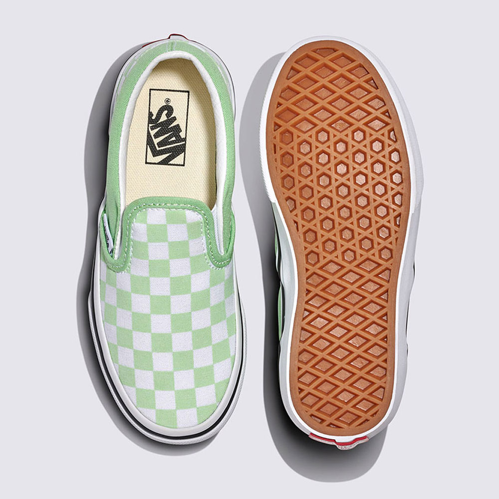 키즈 컬러 띠어리 클래식 슬립온 체커보드