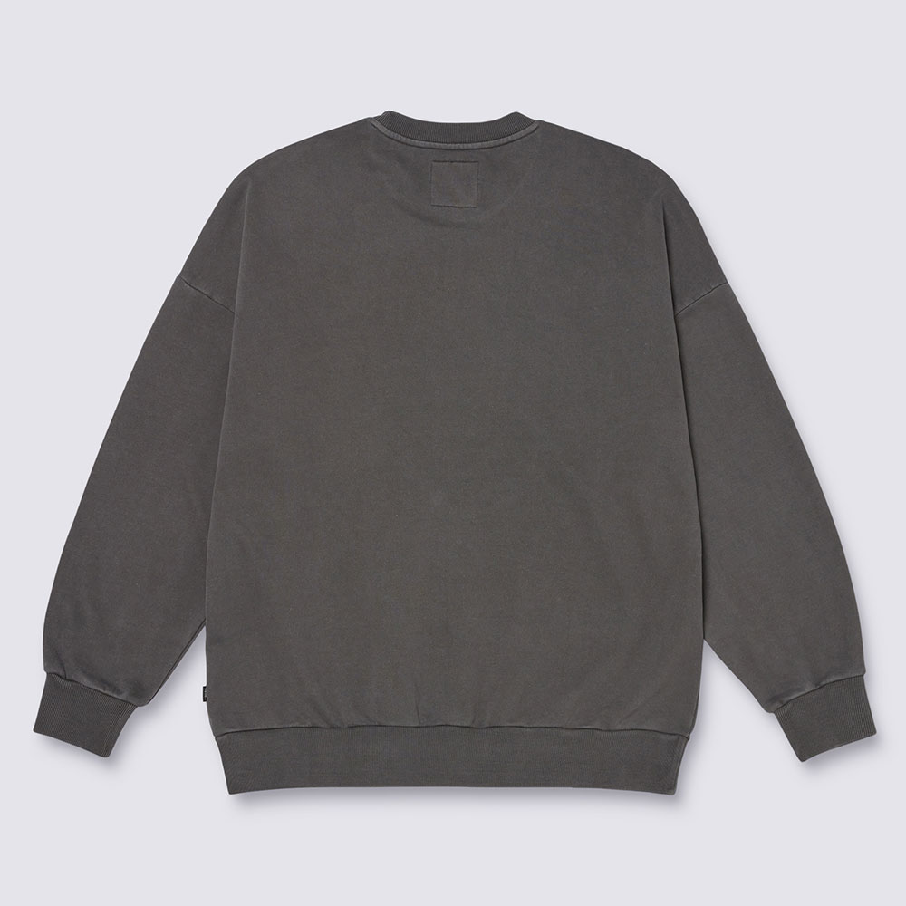 솔 리버스 로고 크루 플리스