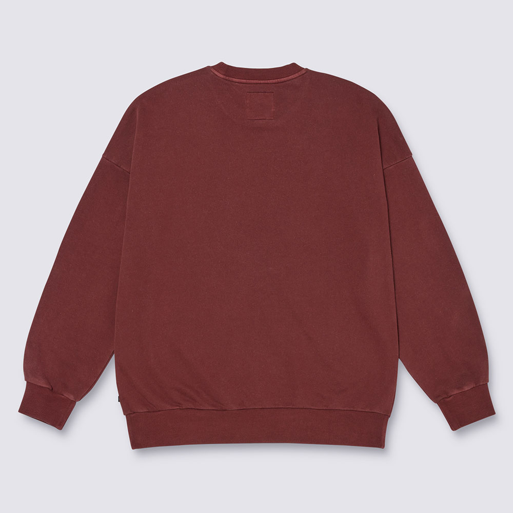 솔 리버스 로고 크루 플리스