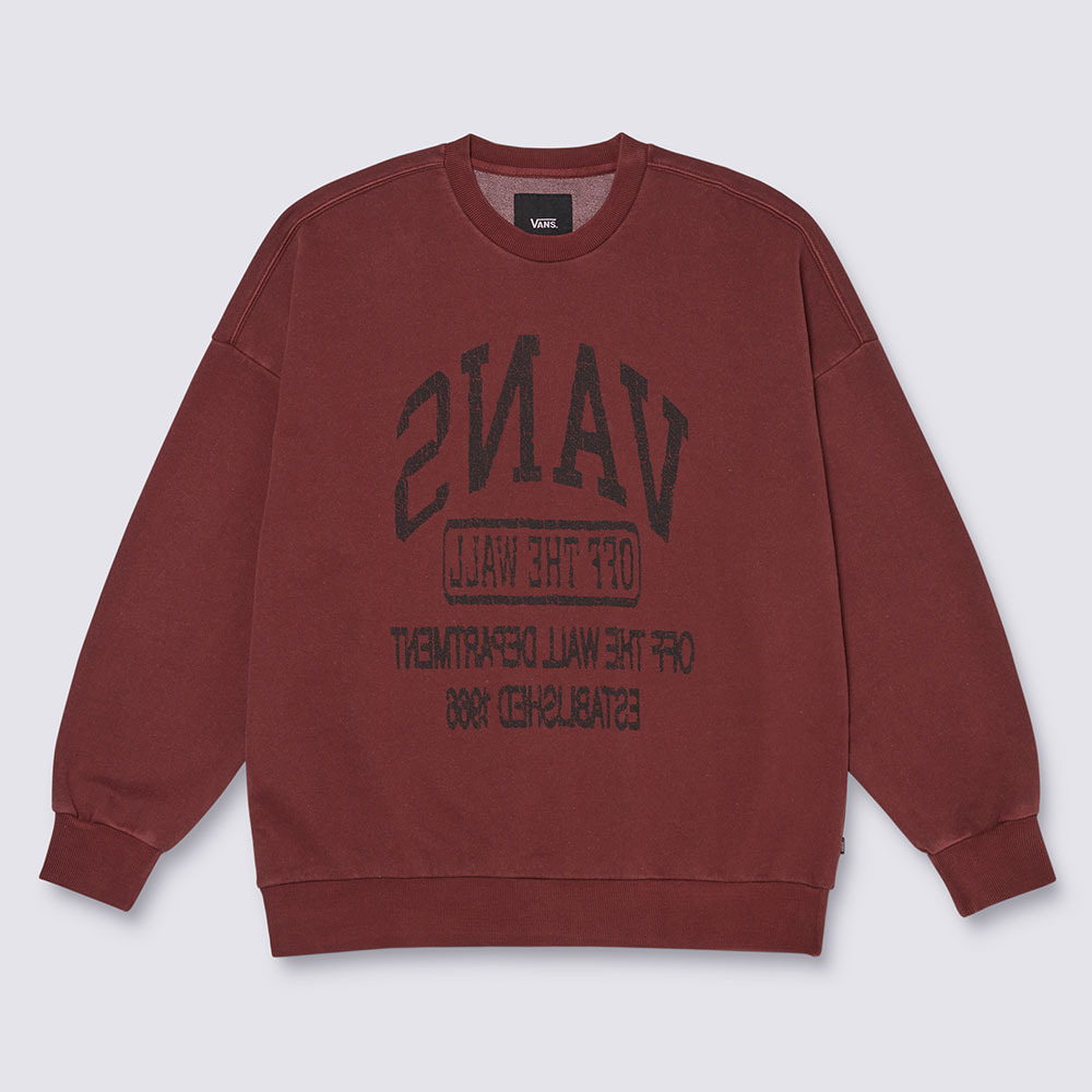 솔 리버스 로고 크루 플리스