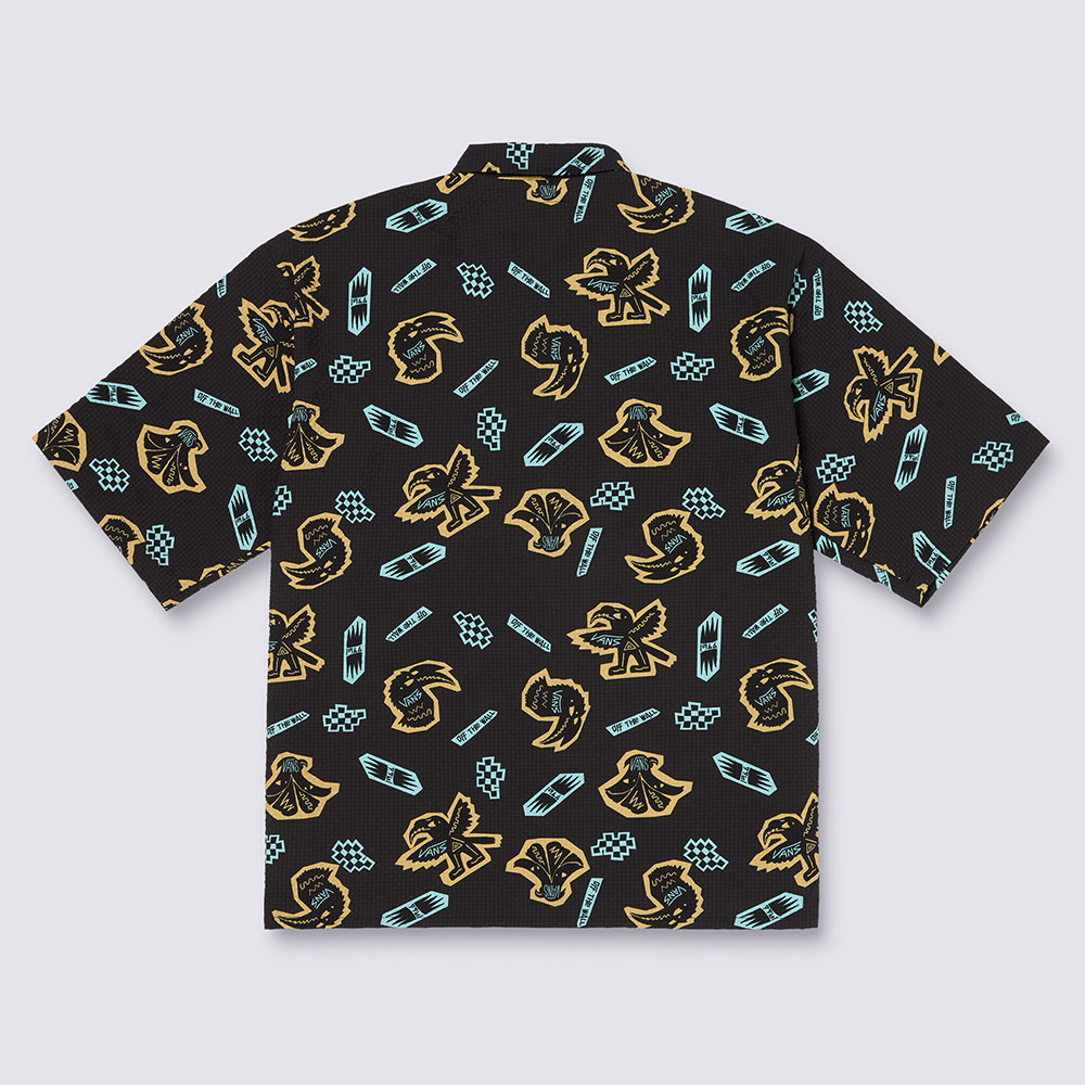 펑키 애니멀 반소매 셔츠