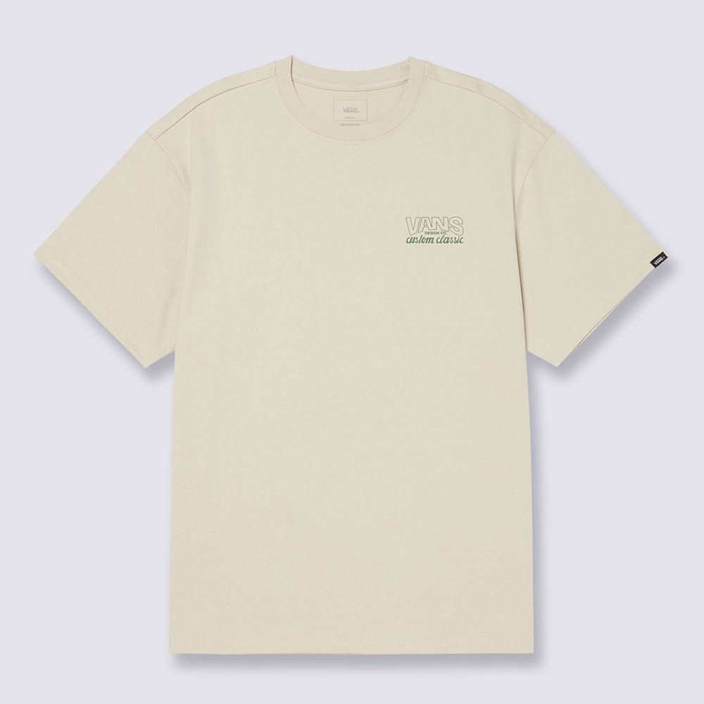 반스 커스텀 로고 반소매 티셔츠
