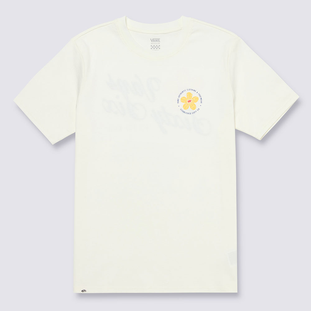뉴 플라워 로고 반소매 티셔츠