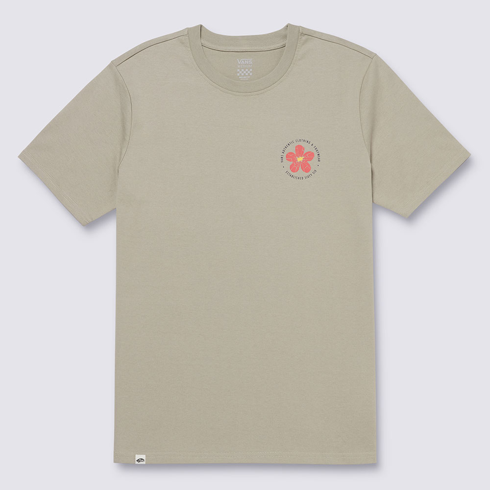 뉴 플라워 로고 반소매 티셔츠