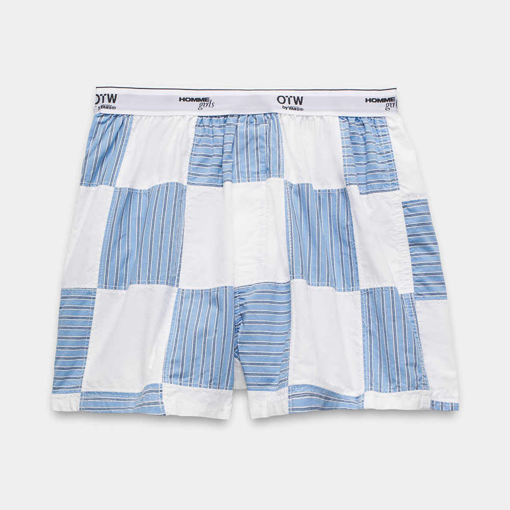 OTW 옴므 걸즈 패치워크 박서 쇼츠