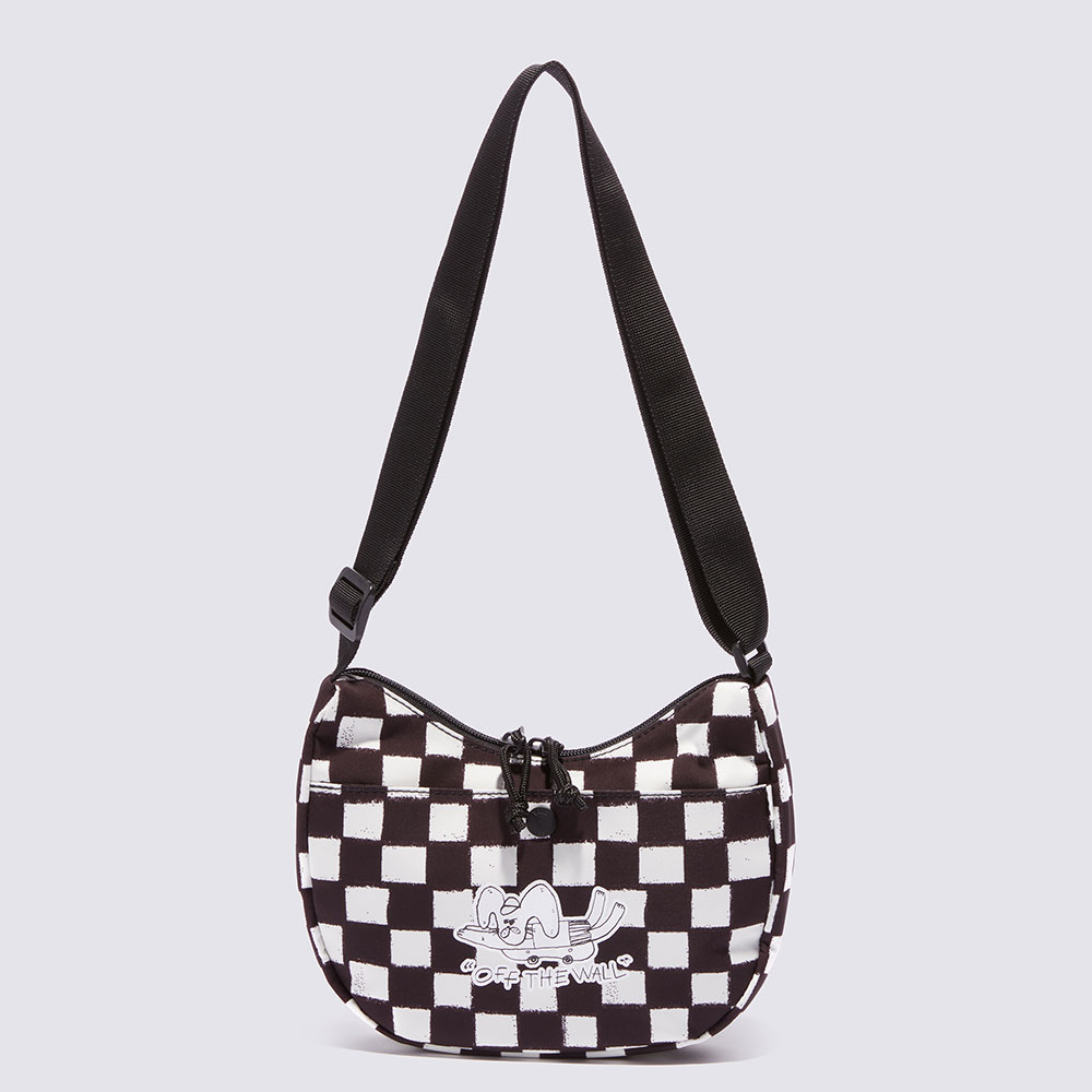 반스 아티스트 컬렉션 Vans x Riroo 체크 호보 백