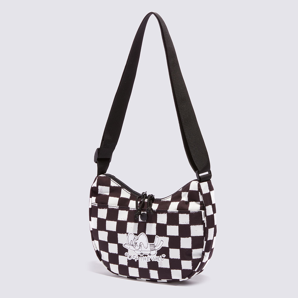 반스 아티스트 컬렉션 Vans x Riroo 체크 호보 백